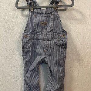 Wrangler Striped Infant Overalls